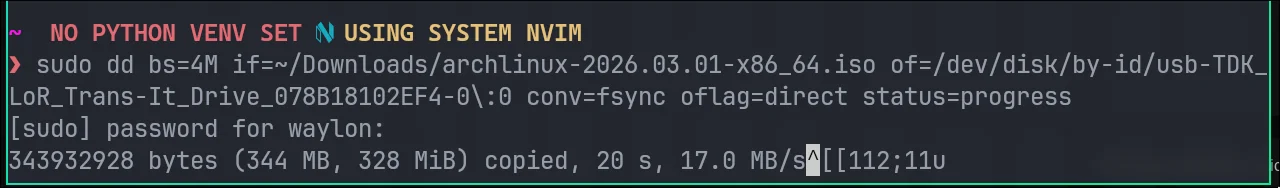 Updating the arch iso Wyatt is working on a new arch install and it blew up, time to update the live image.