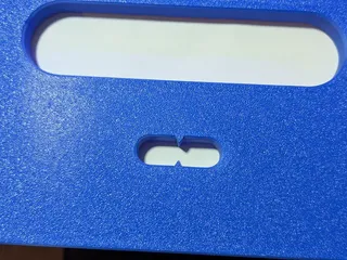 handle jig alignment window Handle jig for theater boxes. The image shows the centerline lineup.  This jig came out with a handle a little bit too big, going…