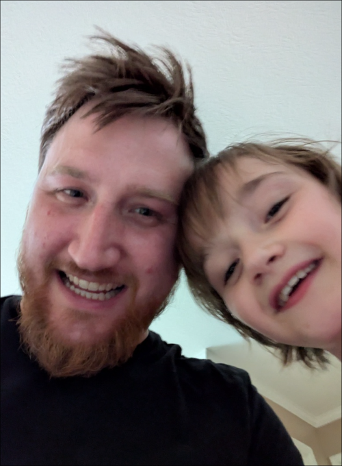 silly photo with ayla Aug 2025