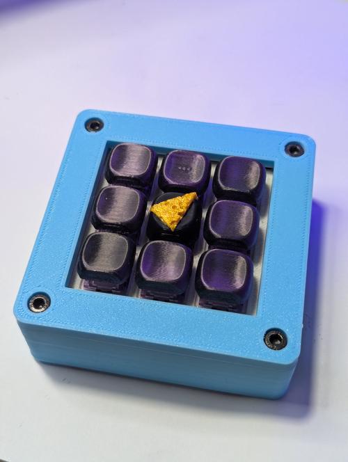 Cheese cap on a macropad