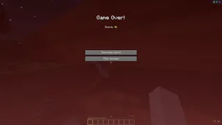 Minecraft Doc Day 8 After leaving the world paused, a surprise death screen leads to a survival reset.