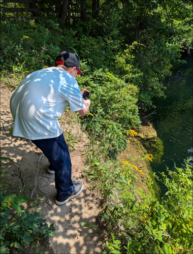 Wyatt capturing the views at quarry lake Wyatt was so into capturing the views at quarry lake with the go pro, dude was locked in.