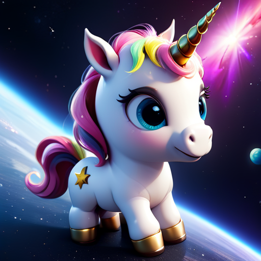 Unicorn in Space
